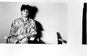 Self portrait at studio 1990