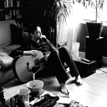 Anthony at home in London 2001